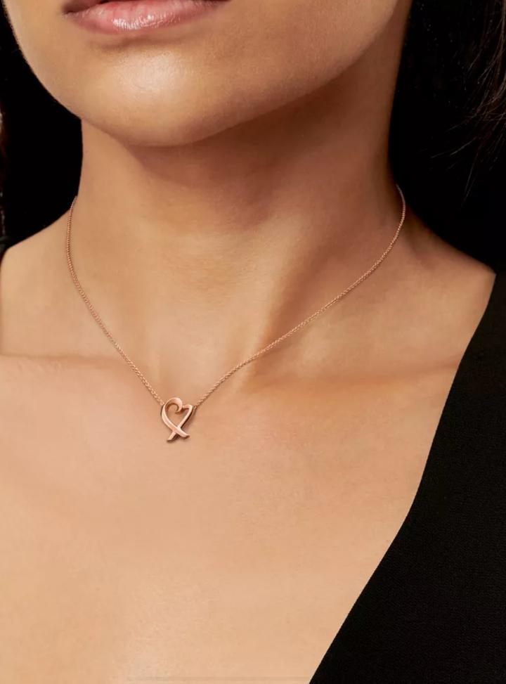 Подвеска Tiffany & Co. Loving Heart, оригинал