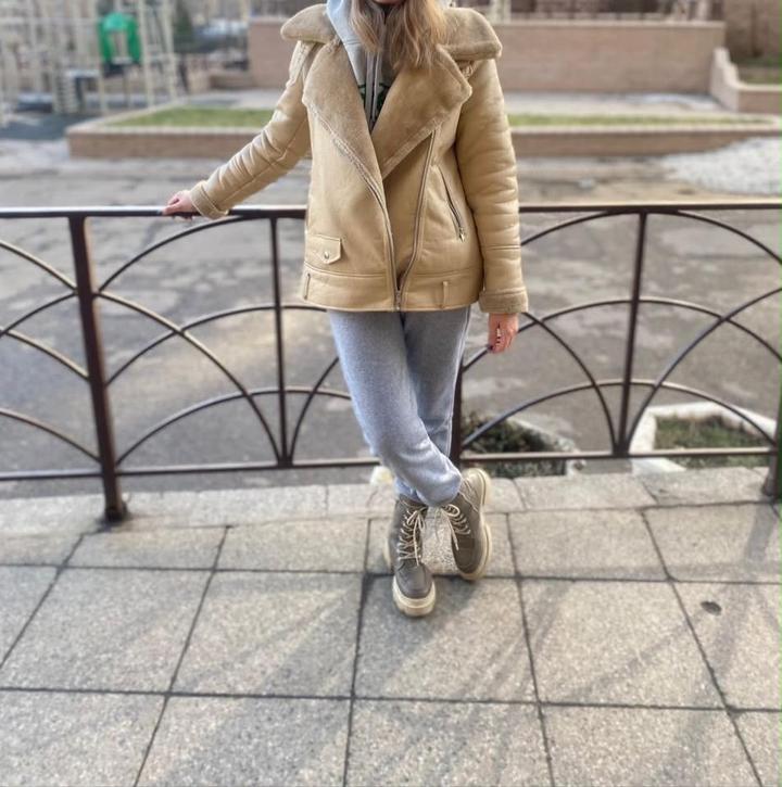 Дубленка авиатор