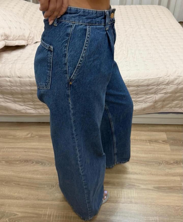 Широкие джинсы ZARA 36 р