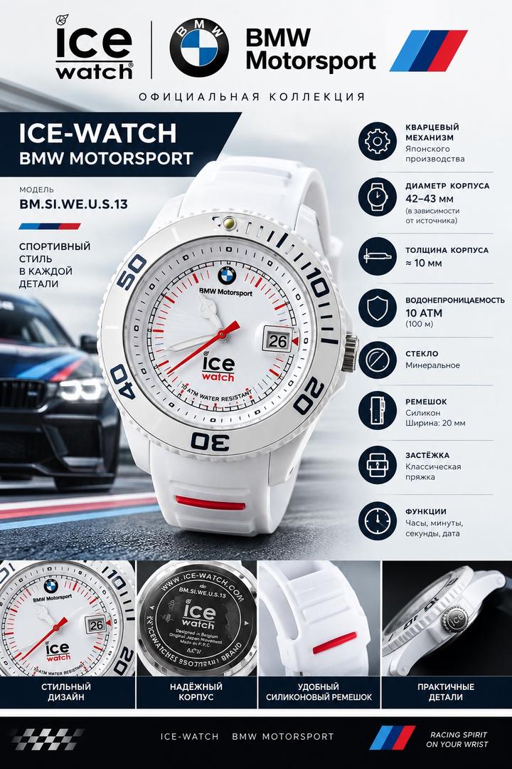 Ice-Watch Часы BMW Motorsport