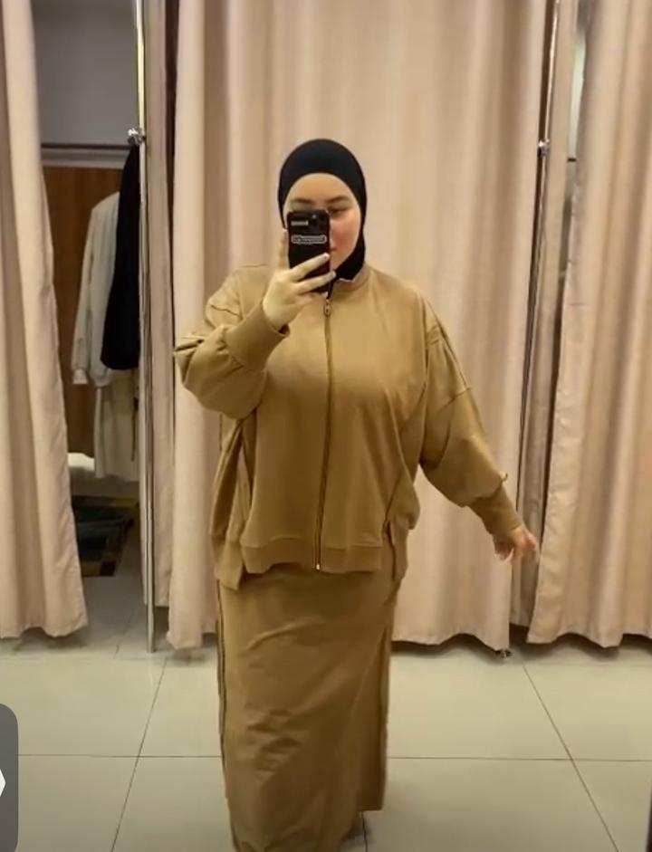 Трикотажный костюм двойка