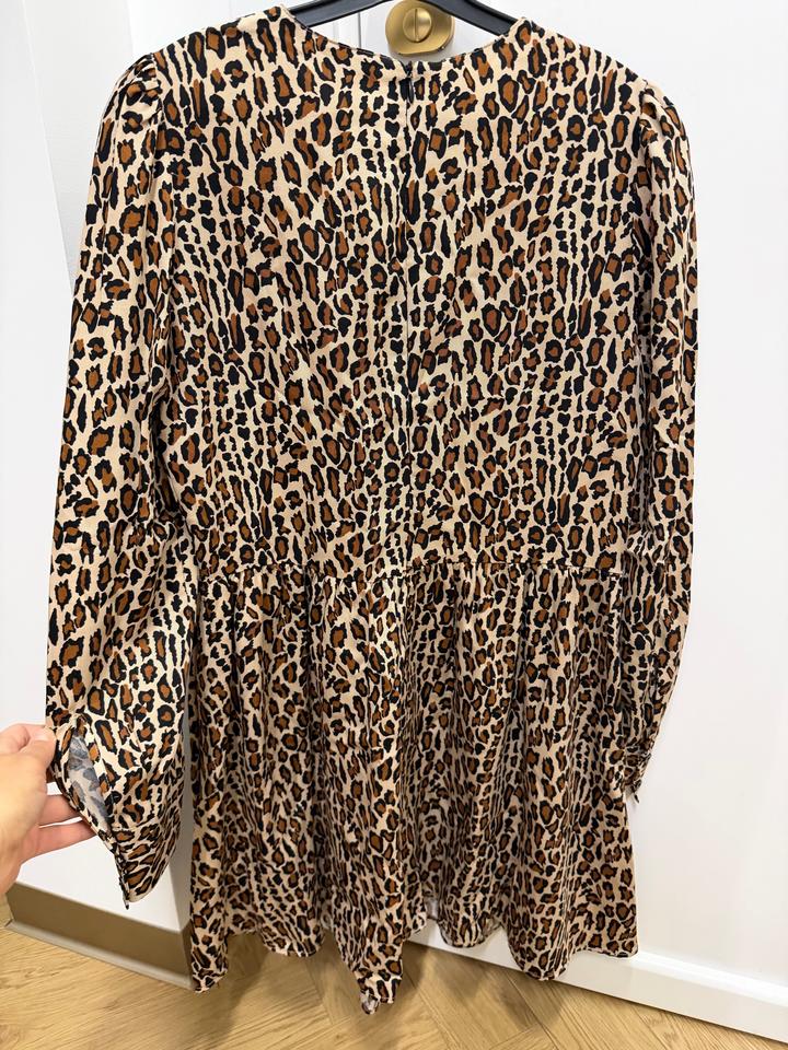Платье ZARA WOMAN леопардовое