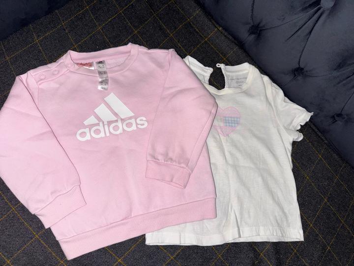 Adidas Свитшот и футболка
