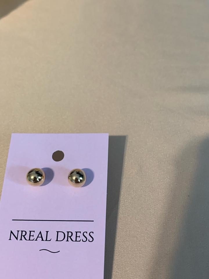 Nreal_dress Серьги-пусеты гвоздики подарок