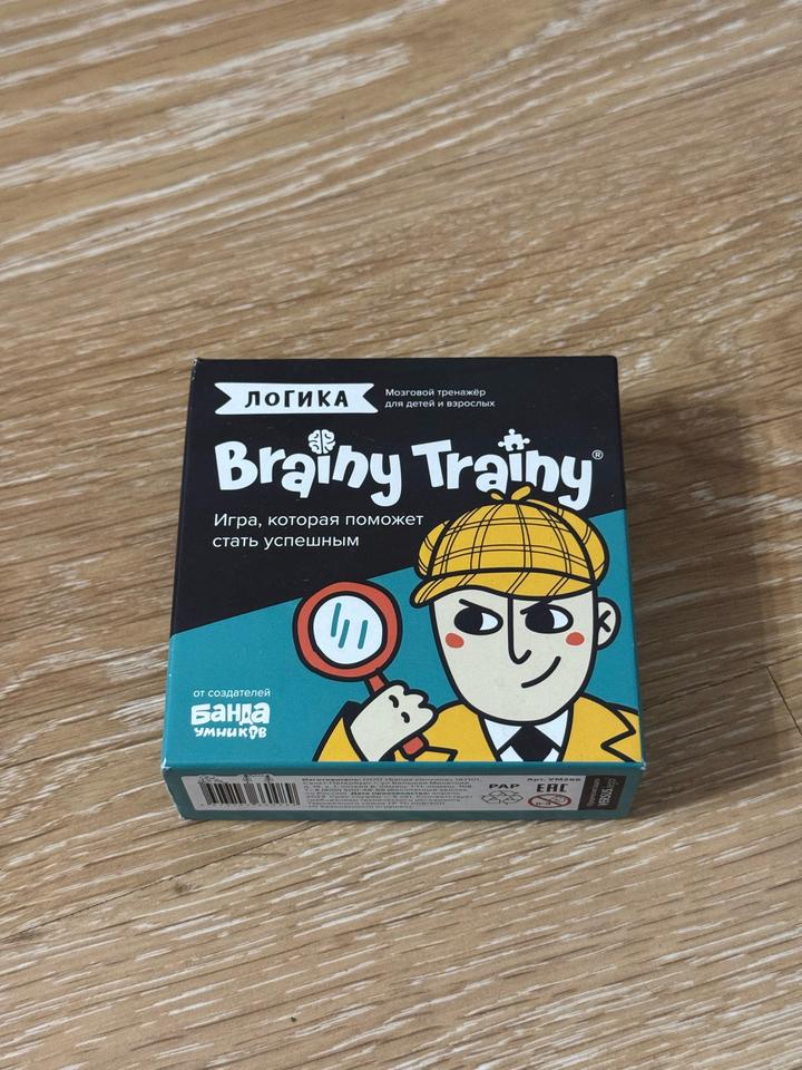 Настольная игра Brainy Trainy Логика