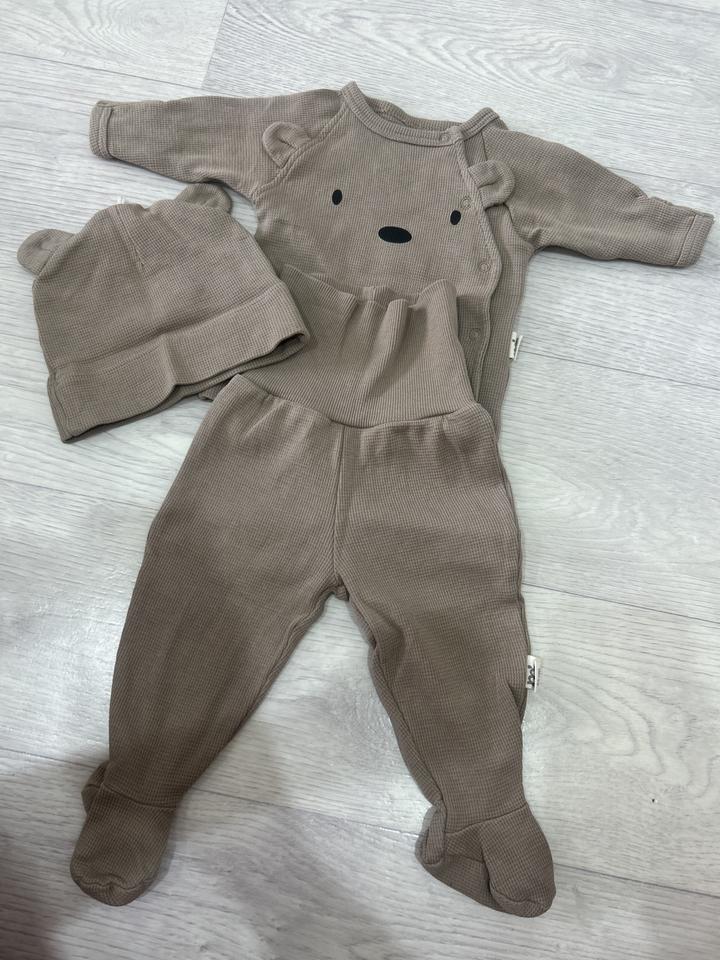 Mom and baby Комплект для новорожденного с мишкой
