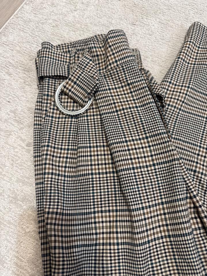 Брюки ZARA в клетку