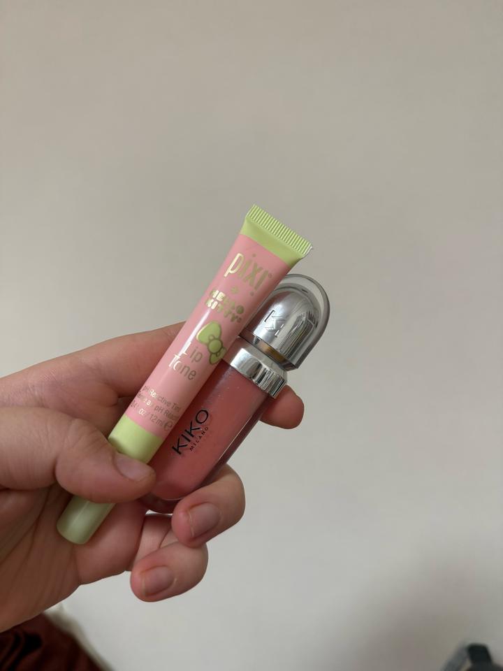 KIKO MILANO 3d hydra lipgloss+ PIXI бальзам для губ оттеночный