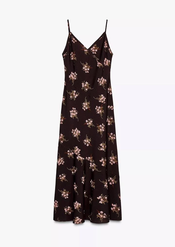 Платье миди ZARA
