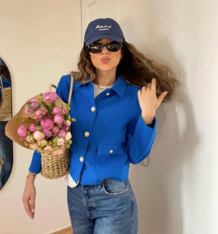 Укороченный жакет ZARA