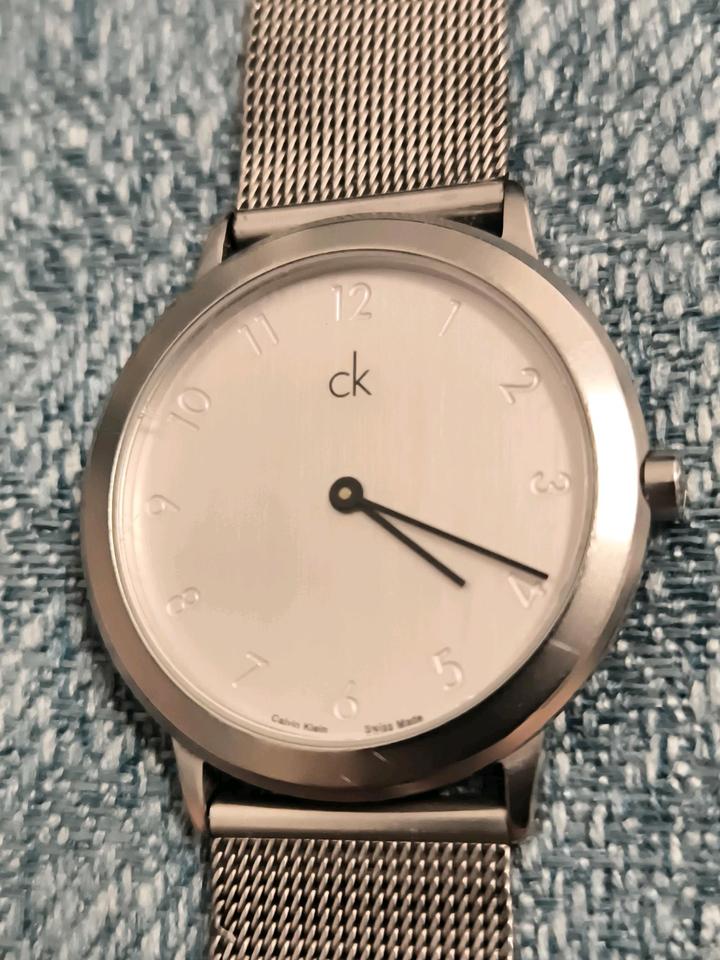 Оригинальные швейцарские часы Calvin Klein (cK Minimal)