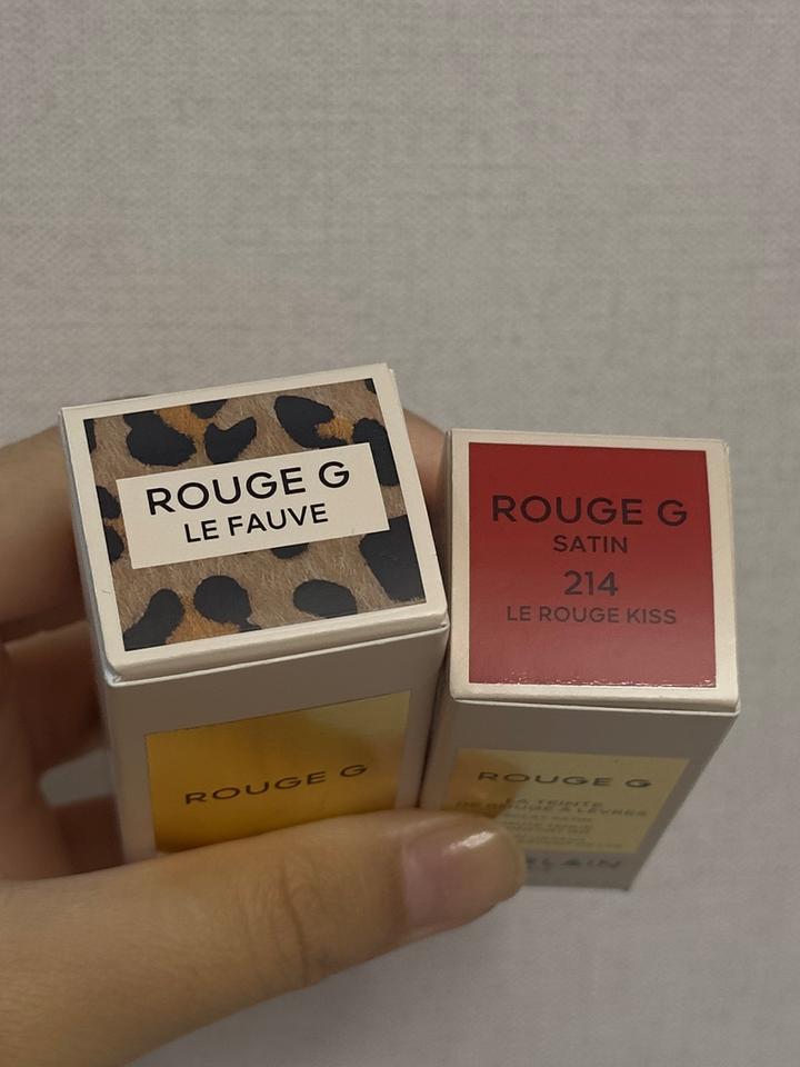 Чехол и Губная помада Guerlain Rouge G 214 Le Rouge Kiss