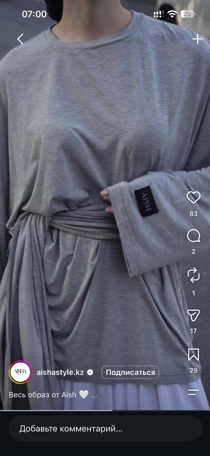 Лонгслив AISH