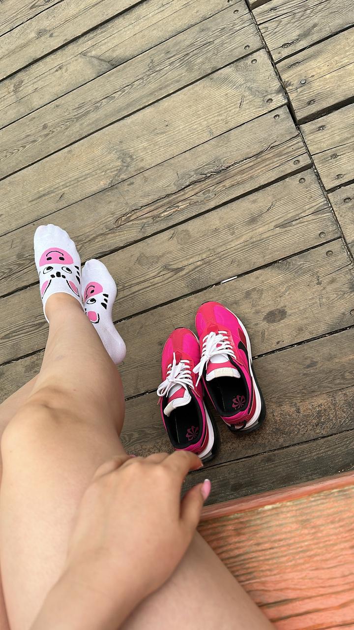 Nike Женские розовые кроссовки