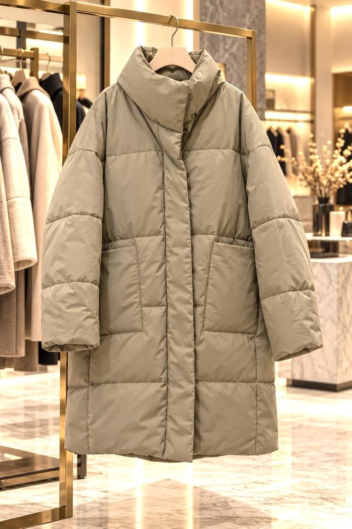 Женский пуховик