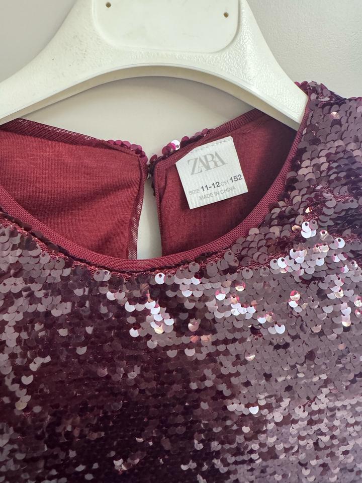 Платье ZARA с пайетками