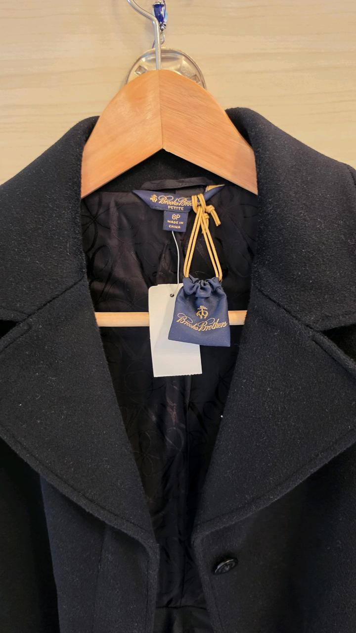 Brooks Brothers Классическое пальто из итальянской шерсти
