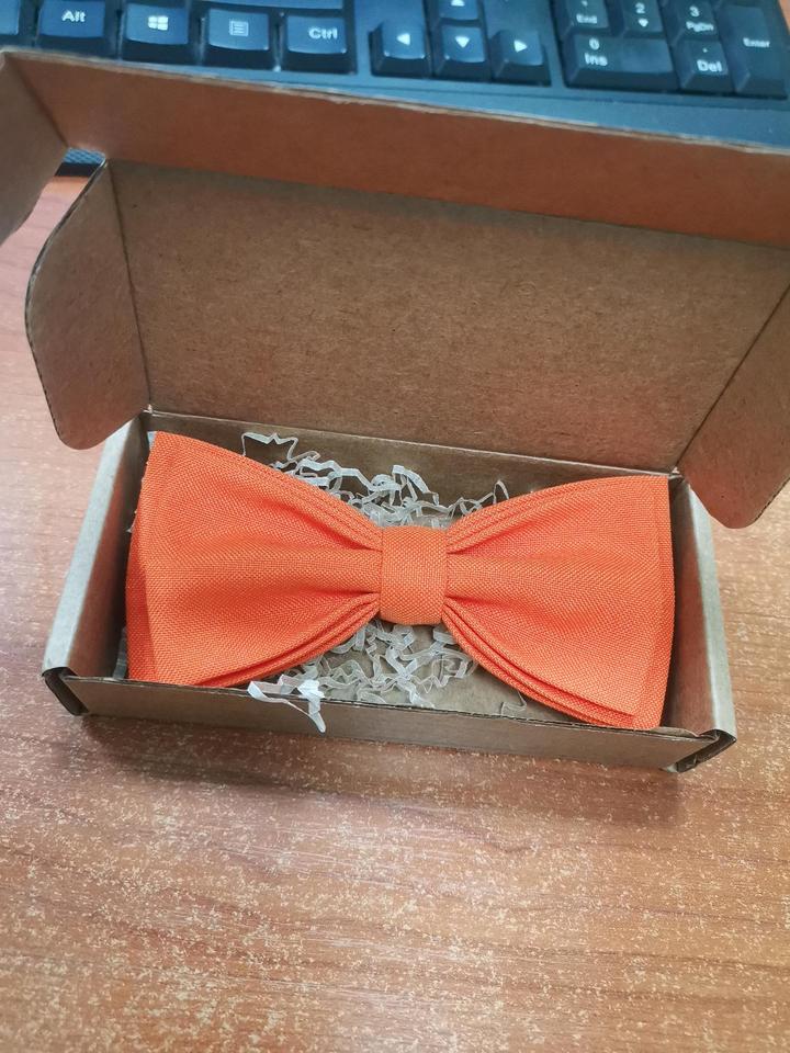 boombon bowtie Бабочка оранжевая детская