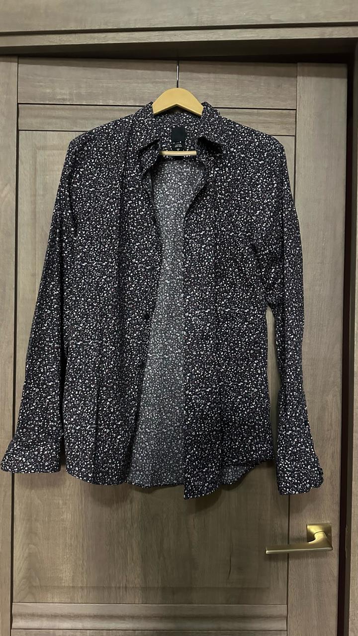 Рубашка H&M slim fit