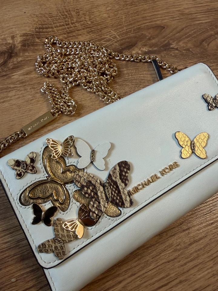 Michael Kors сумка-клатч на цепочке с бабочками