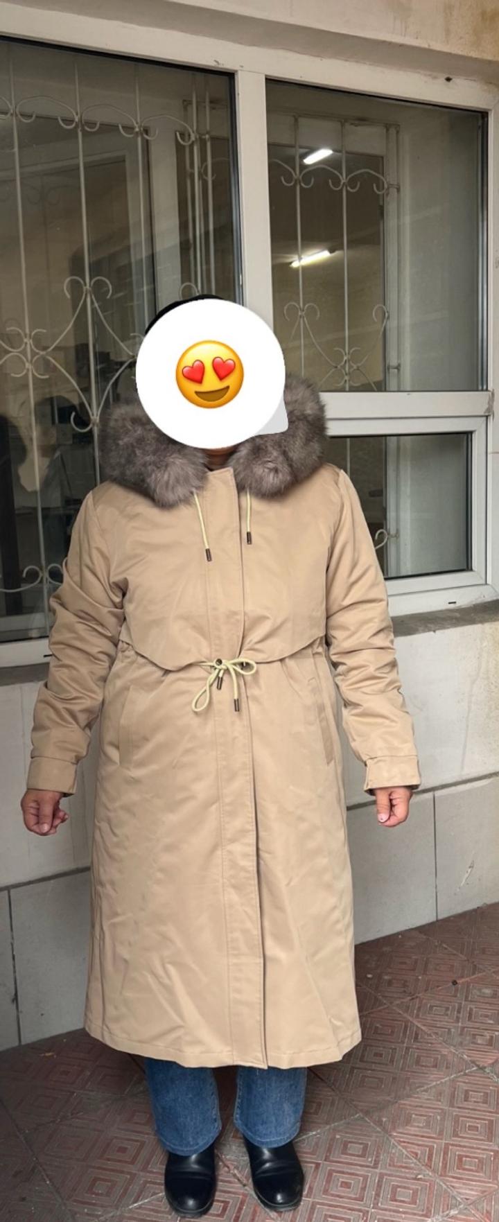 Парка с меховым воротником