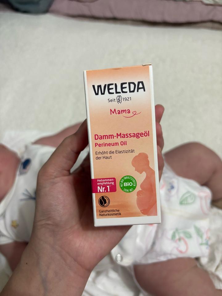 Масло для массажа промежности WELEDA Mama