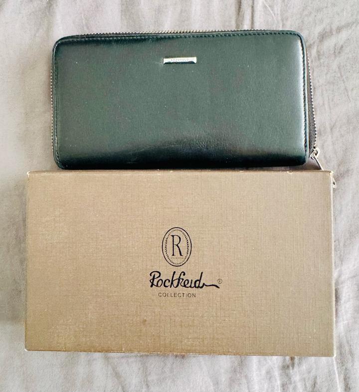 Кошелек клатч Rockfeld кожаный унисекс