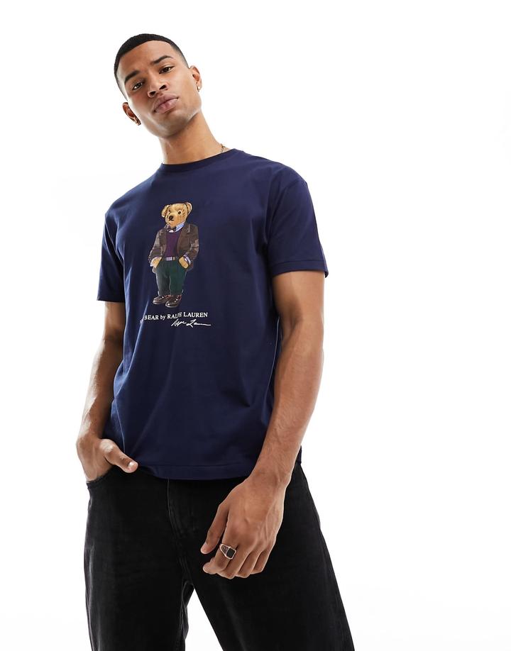 Футболка Polo Ralph Lauren с принтом мишки