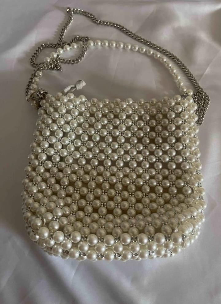Zara Сумка из искусственного жемчуга