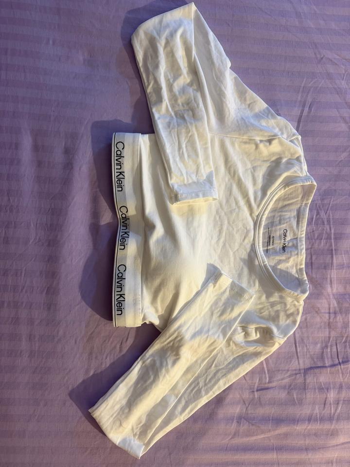 Укороченный лонгслив Calvin Klein