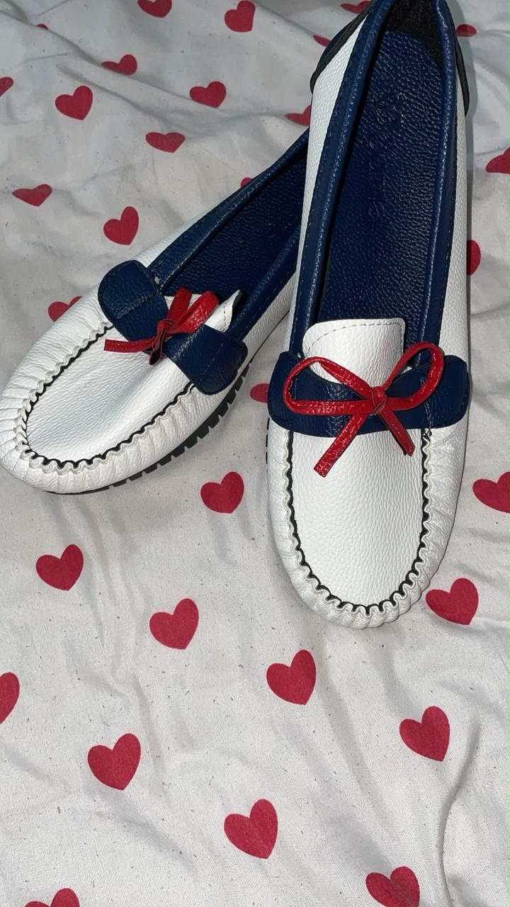 Мокасины с бантиком