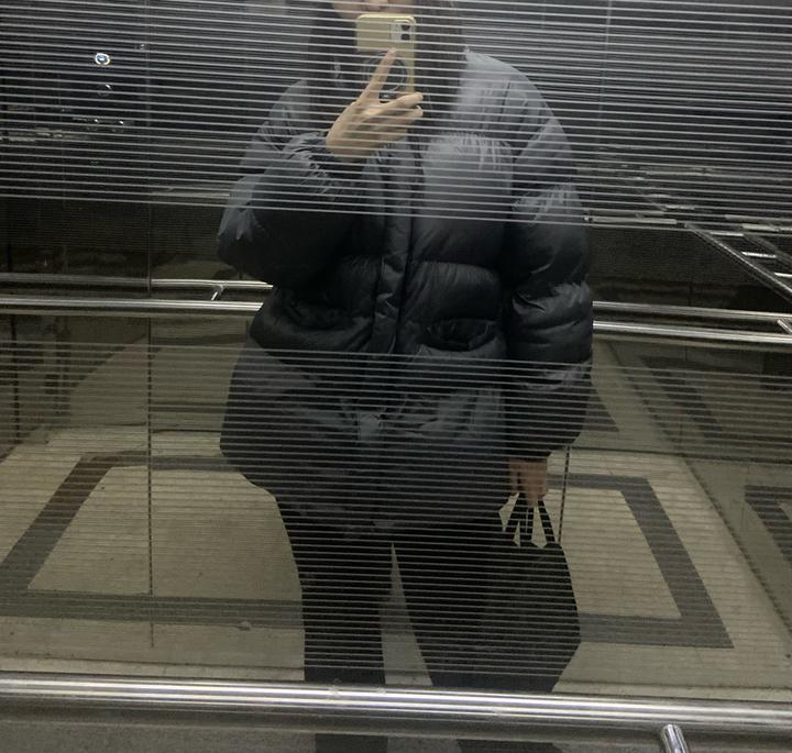 Пуховик женский