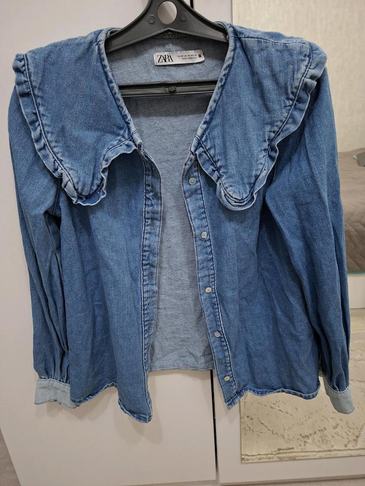 Джинсовая рубашка Zara