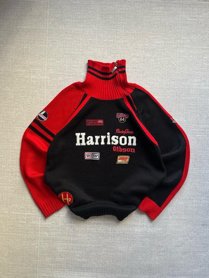 Racing Harrison Gibson vintage sweater 🏁