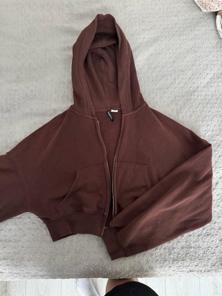 Худи укороченное на молнии H&M Divided