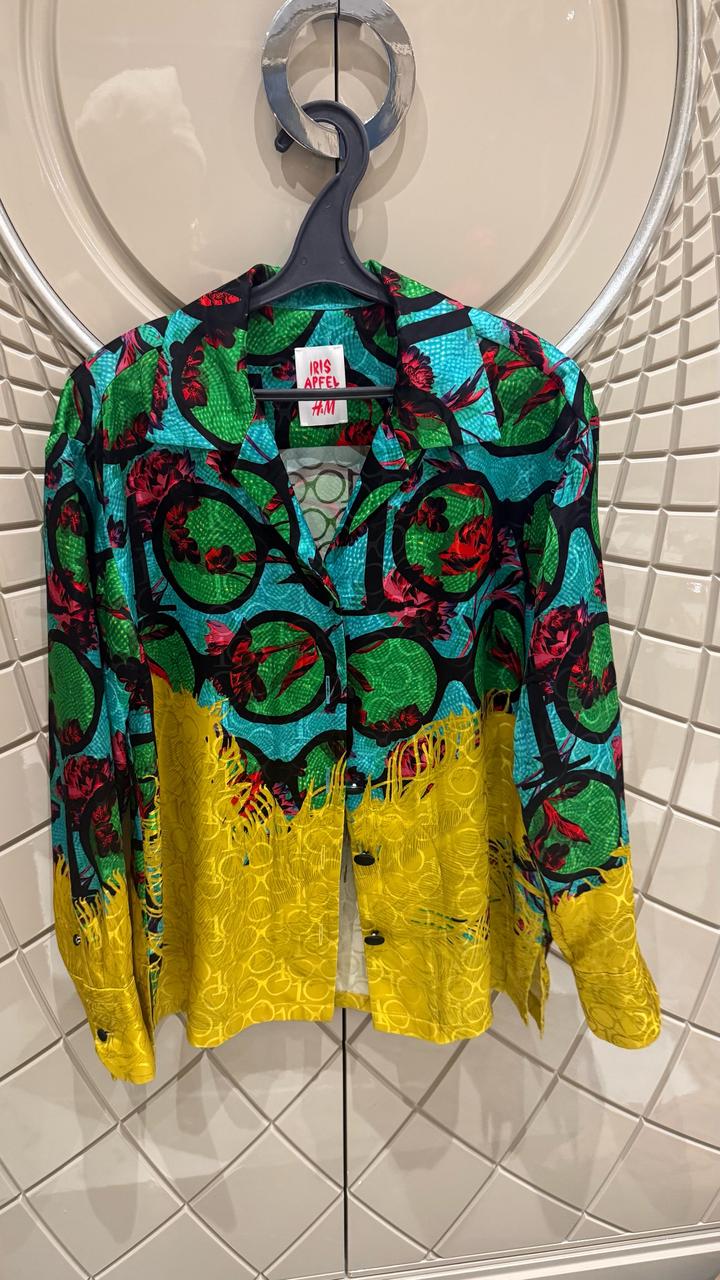 Рубашка Iris Apfel x H&M