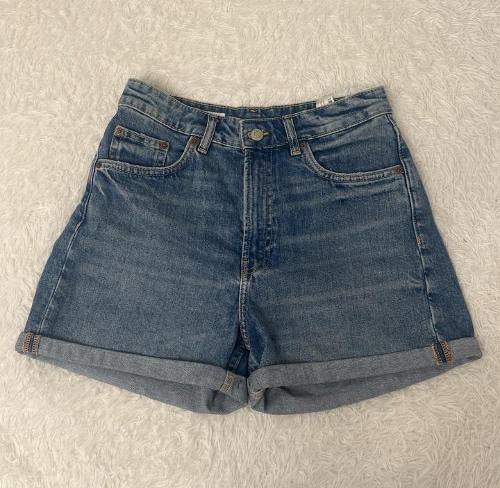Джинсовые шорты ZARA