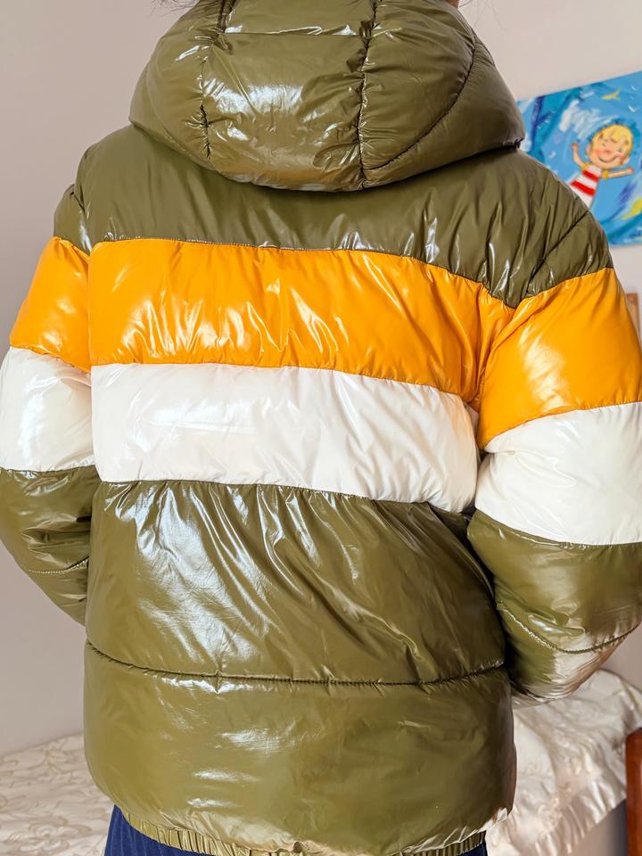 United Colors of Benetton Куртка с капюшоном в технике колорблок