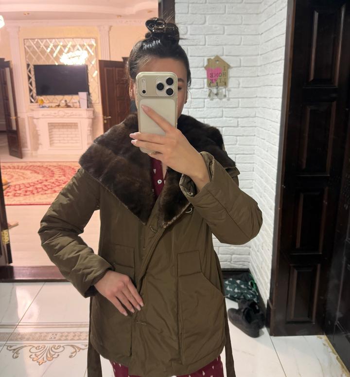 Rafaello Куртка с меховым воротником норка