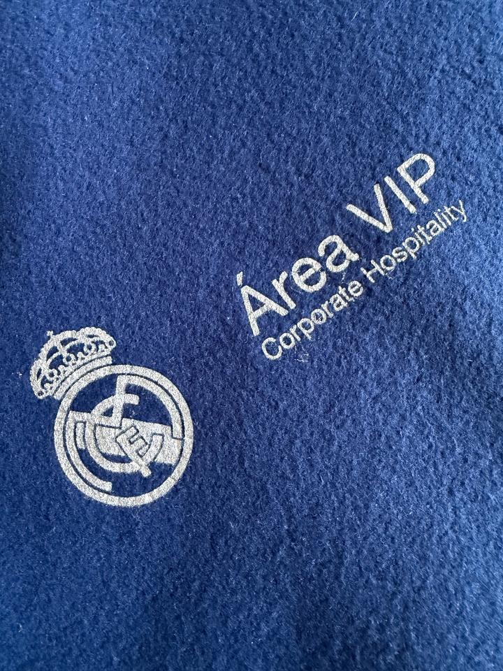 Флисовый плед Real Madrid. ОРИГИНАЛ