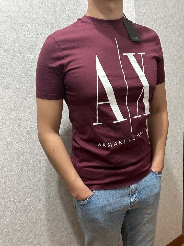 Футболка Armani Exchange с принтом AX