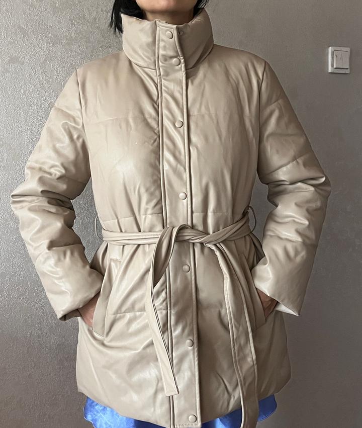 DeFacto Куртка из экокожи с поясом