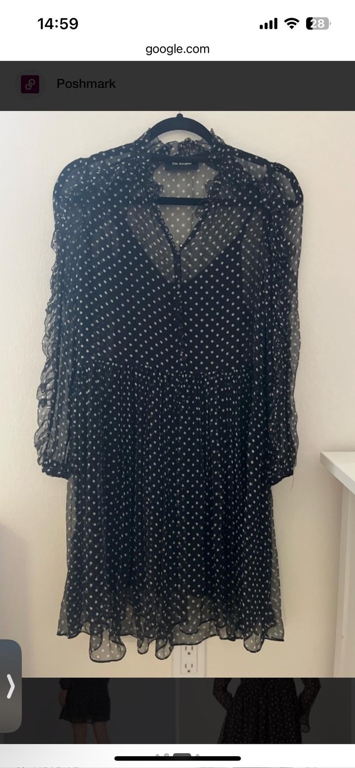 Платье The Kooples в горошек