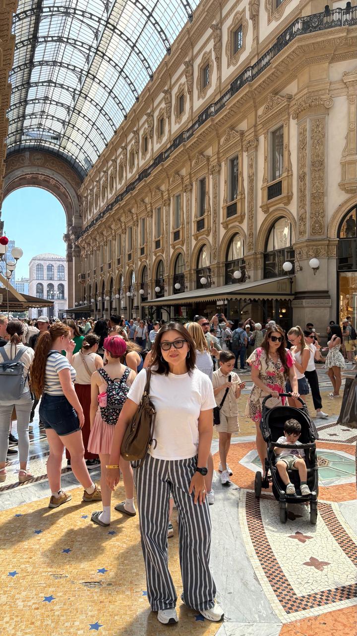 Брюки в полоску Zara