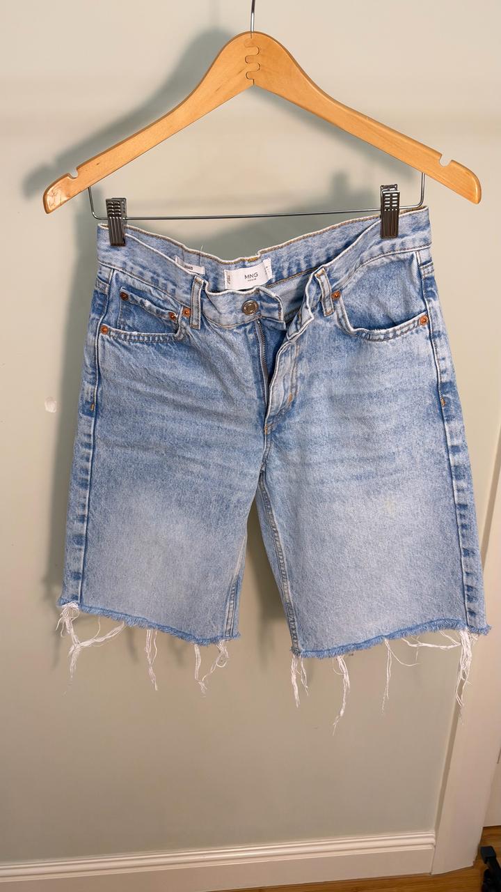 Джинсовые шорты Mango