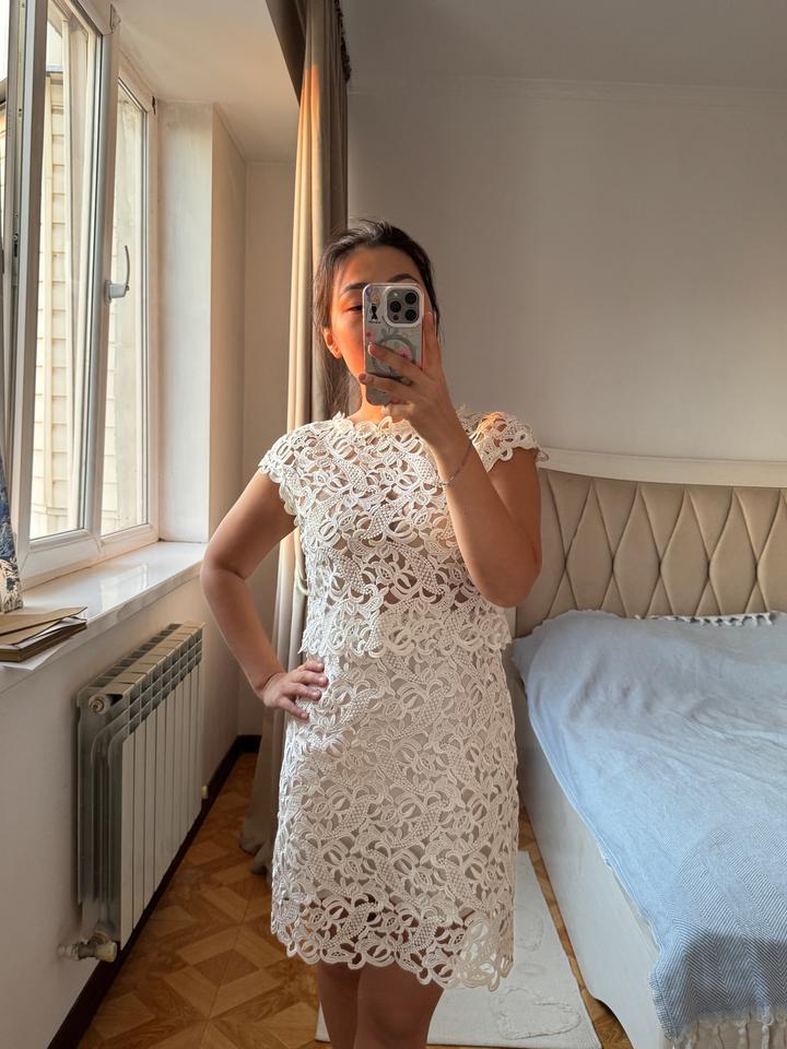 Платье Valentino Roma кружевное