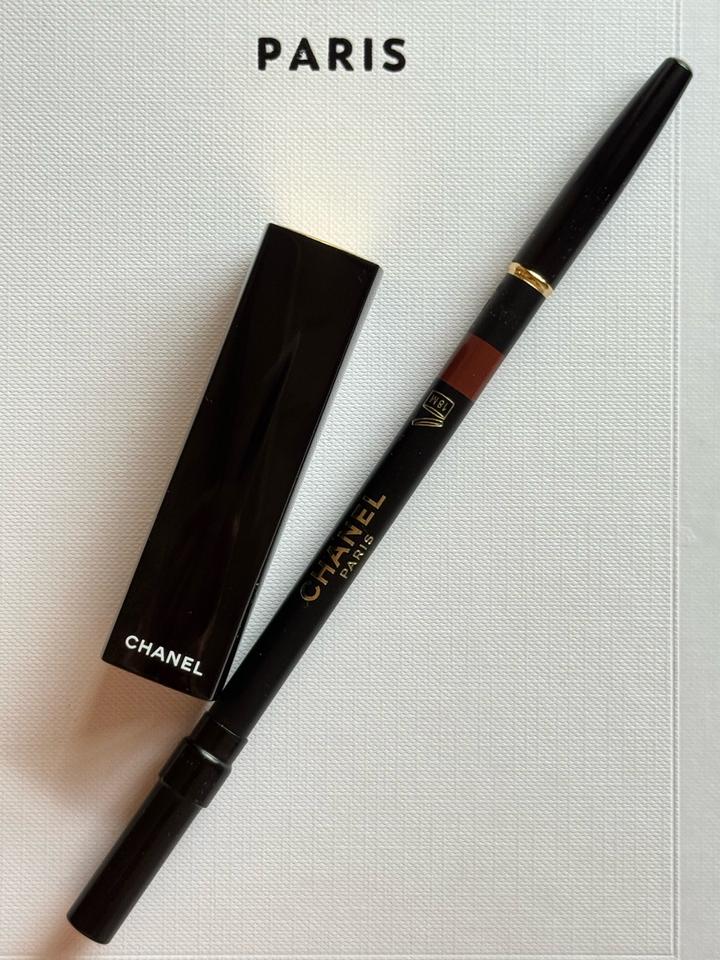 Набор CHANEL: Помада Rouge Allure Velvet 58 + Карандаш Le Crayon Lèvres 218