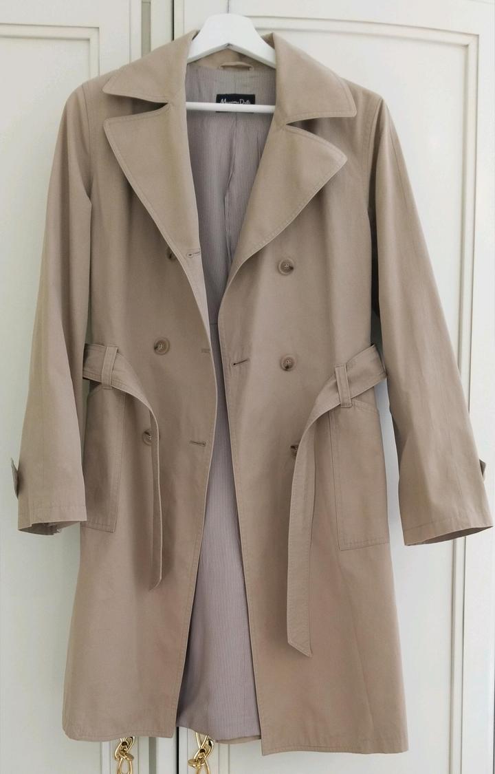 Тренч Massimo Dutti