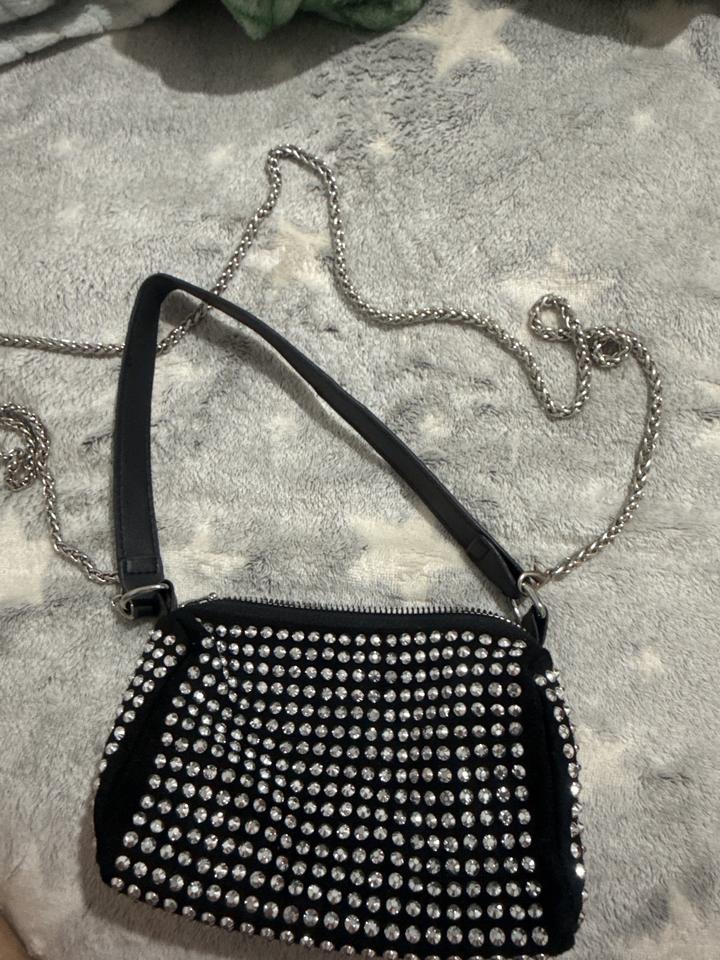 Miu Miu Сумка на цепочке с камнями