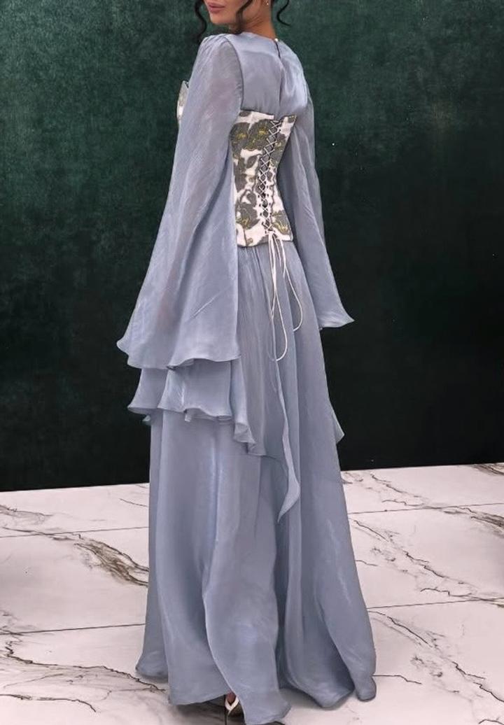 bahmalli_brand Платье макси с корсетом